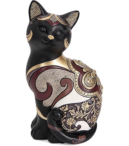Amazon.com: Pacific Giftware Realistic Black Cat Sculpture with