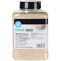 Amazon Brand - Happy Belly Sesame Seeds, 20 Ounce