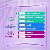 Always Daily Fresh Slim Flexistyle Normal Panty Liners 26 Count view 8