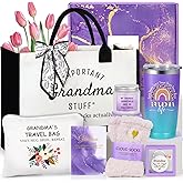 Suhctuptx Grandma Gift Set, Funny Mother's Day Ideas & Nana Basket with Tote Bag