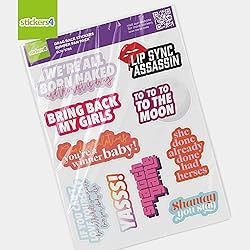 22 x Original Design RuPauls Drag Race Stickers for