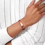 Jeracol Copper Magnetic Bracelet 8 Magnet Adjustable Bangle 6.69in view 7