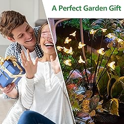 iFalarila Solar Lights for Outside, [4 Pack] Garden