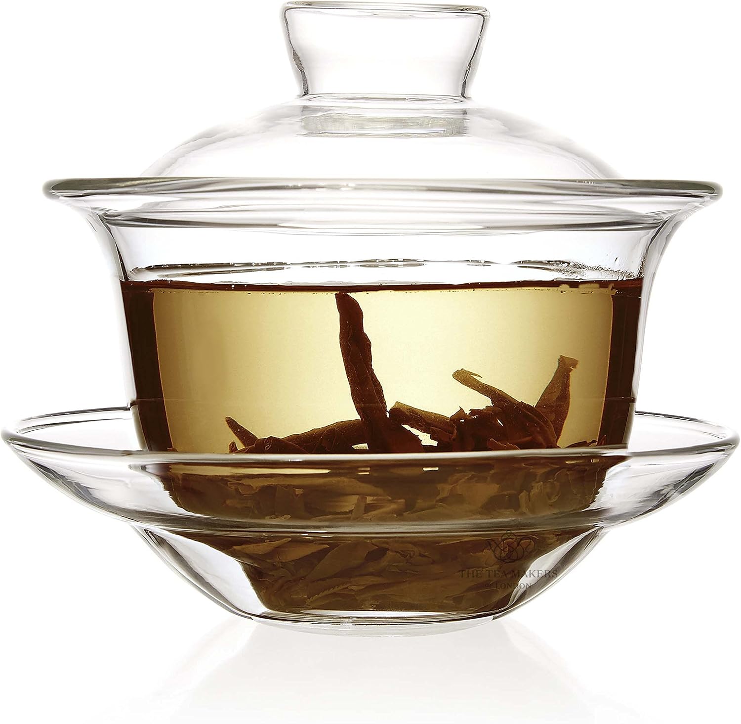 The Tea Makers Of London Traditionellen Chinesischen Klarglas Gaiwan