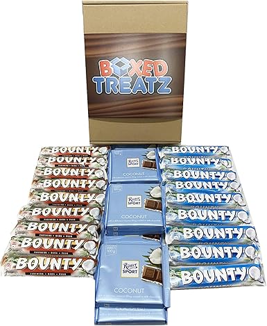 Caja de regalo de chocolate de coco, caja de regalo, caja de regalo, caja de 26