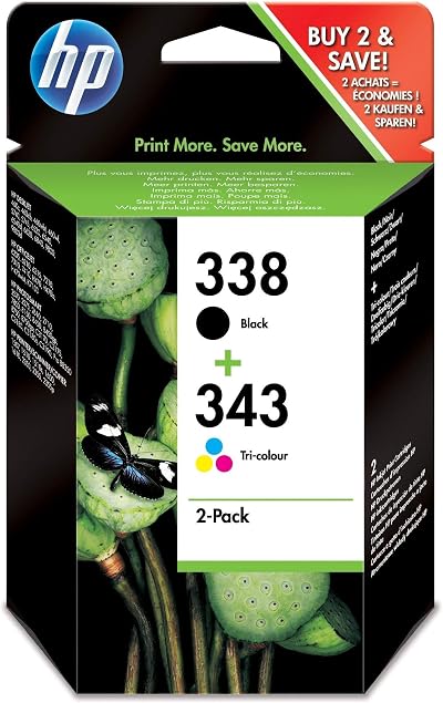HP SD449EE Original Ink Cartridges Black and Tri-Colour Multipack