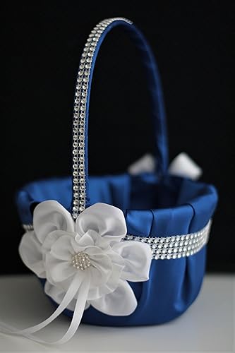 royal blue flower girl