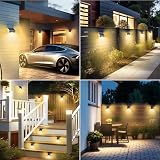 litogo 140LED Solar Security Lights Outdoor Motion Sensor 270 Wide Angle view 6