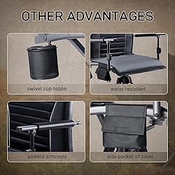 EVER ADVANCED 360° Silent Swivel Hunting Chair for