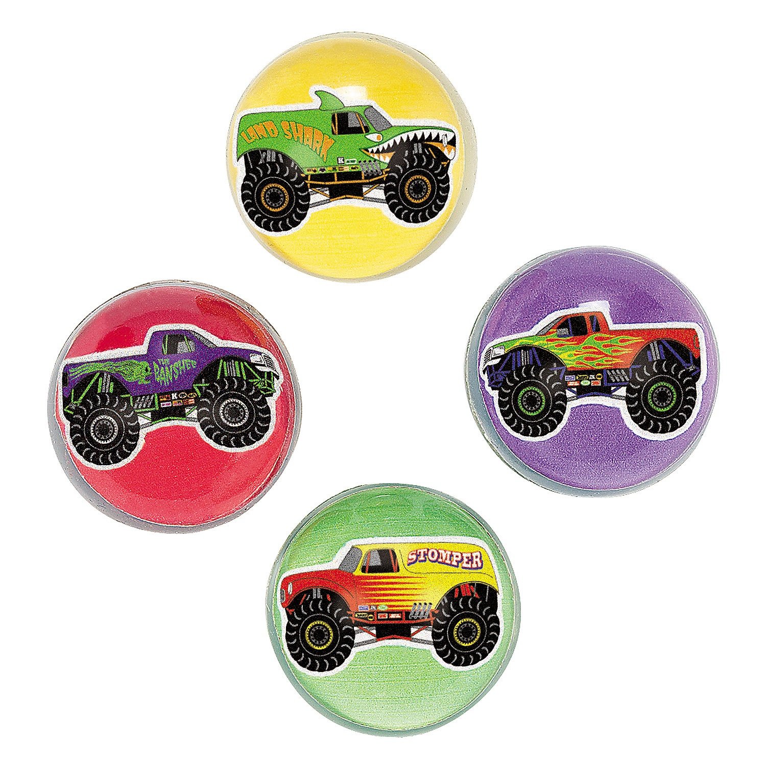Fun Express Inc. Monster Truck Bouncing Balls (10 PCS) Bulk. eBay