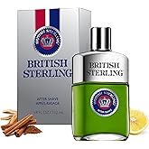 British Sterling Aftershave for Men By DANA 3.8 Oz