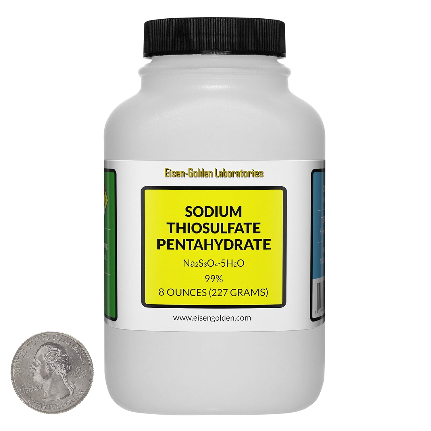 Sodium Thiosulfate Pentahydrate [Na2S3O4.5H2O] 99% AR Grade Powder 8 Oz in a Bottle USA: Health & Personal Care