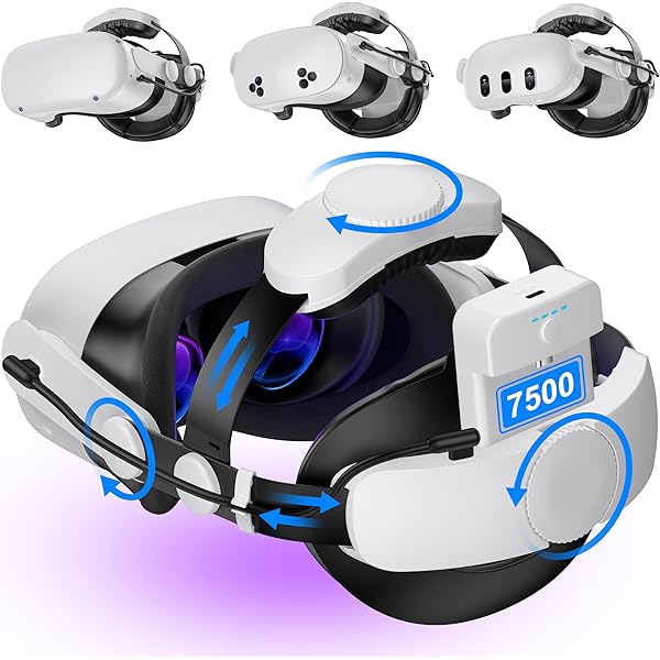 Amazon.com: Hot-Swappable Head Strap for Quest 2/Quest 3/Quest 3S