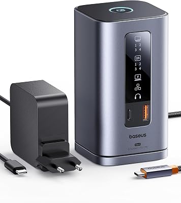 Spacemate 11 in 1 Docking Station con Alimentatore 3 Monitor