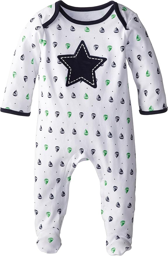 Sterling Baby by Vitamins Baby Boys' Star Print Footie