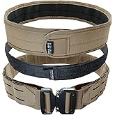 Bear Armz Tactical Battle Belt | Heavy Duty Nylon Belts | Molle Riggers Belt | American Company