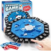 Word Game,Family Board Games with 2 Modes,220 Topics,Fast-Paced Letter Game | Pressing Games for Kids Adults Families,2&ndash;8 Players Home,Party,Classroom,Travel,with 220 Topic Categories,24 Letters,35 Cards