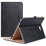 ProCase Galaxy Tab A 10.1 Case 2016 Old Model, Stand Folio Case Cover for Galaxy Tab A 10.1" Tablet SM-T580 T585 T587 (NO S Pen Version) with Multiple Viewing Angles, Card Pocket -Black