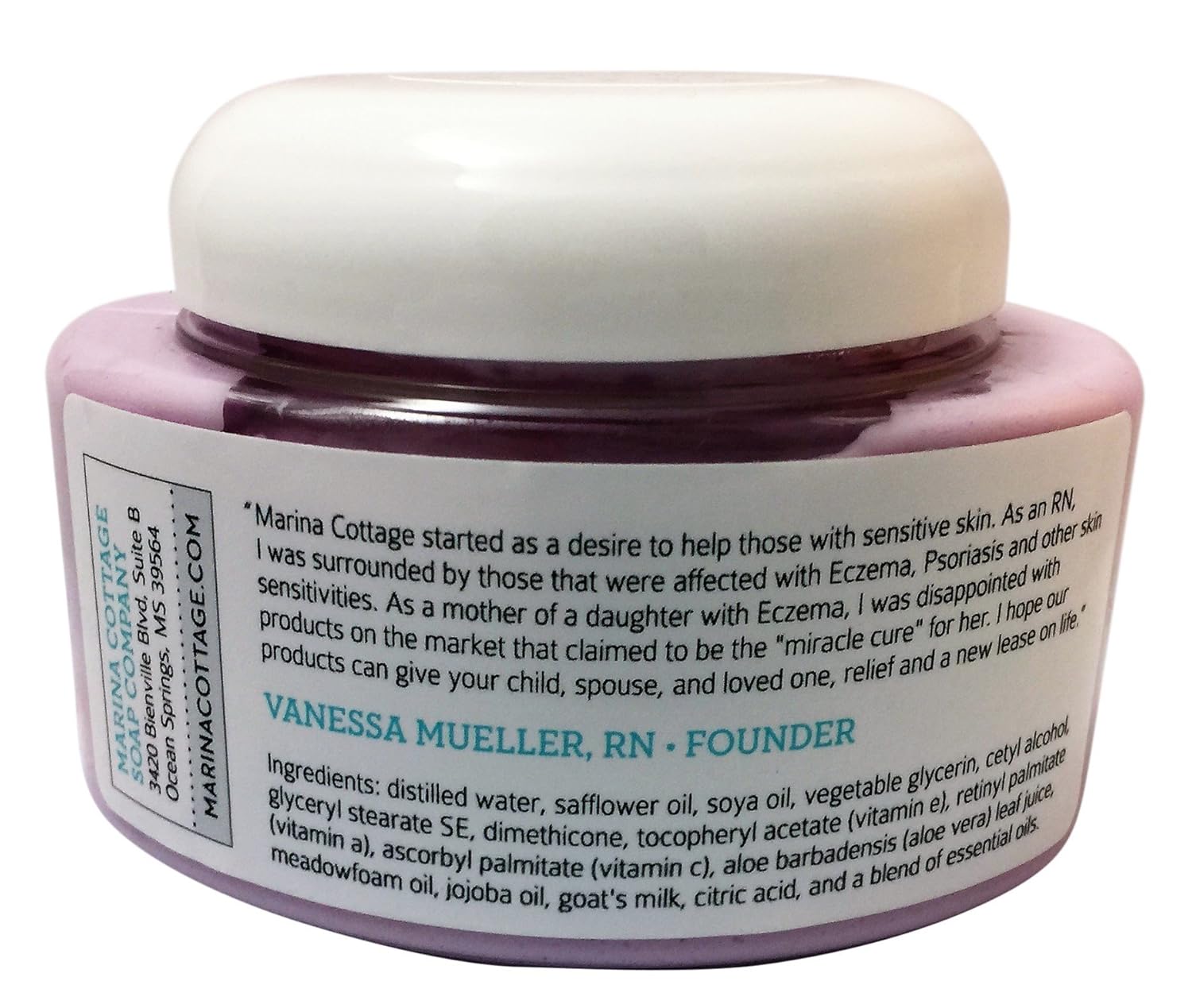 Amazon Com Marina Cottage Soap Co Organic Nourishing Body Cream