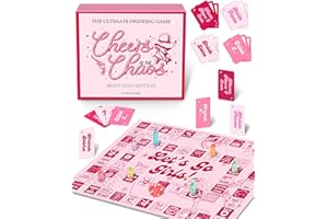 LOVEVOYAGE Bachelorette Party Favors - Fun Drinking Board Games for Girls Night Out Bridal Showers Galentines Day and Bride-to-Be Celebrations - Perfect Party Game and Gifts for 2-7 Players