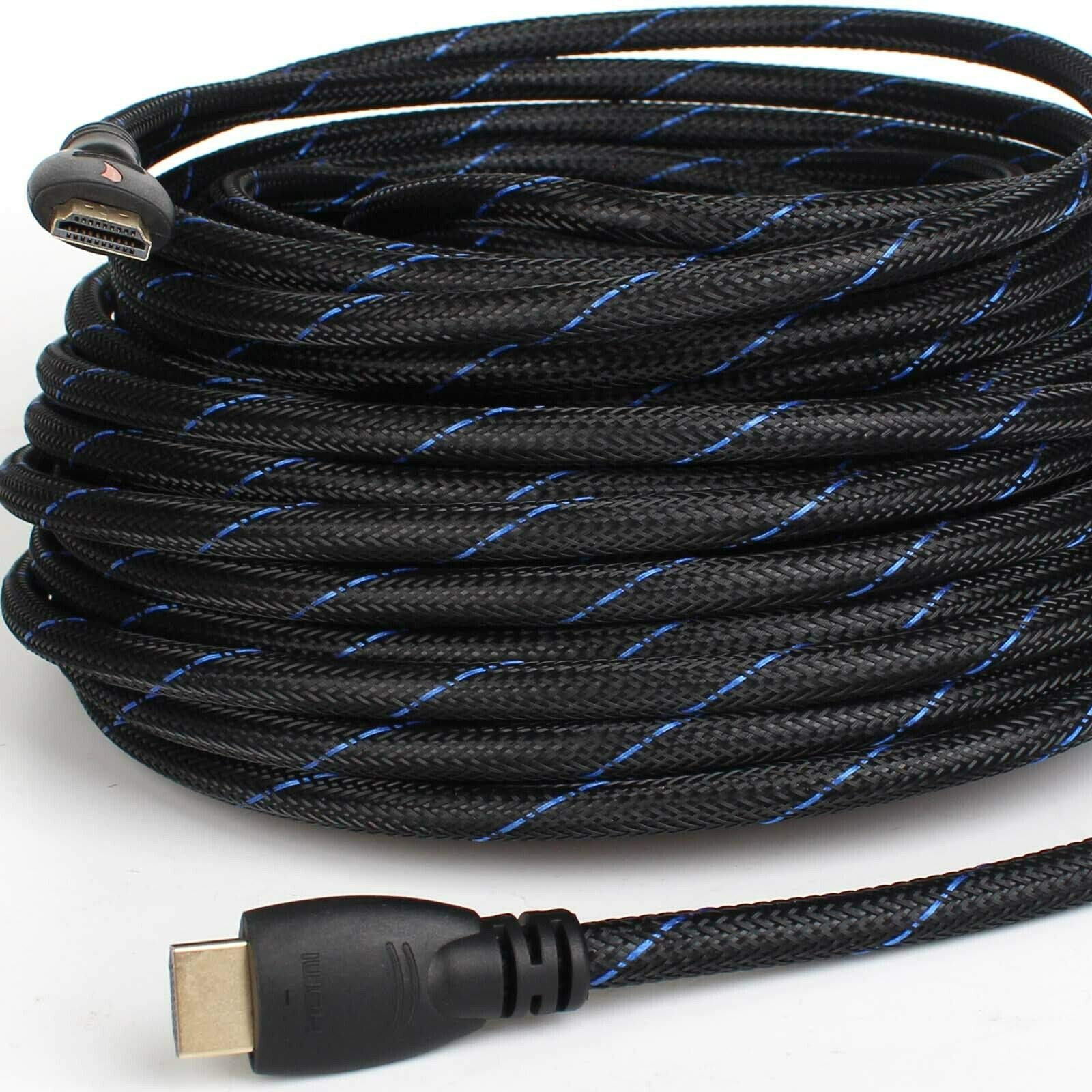 50ft HDMI Cable 1.4 V, 3D HD, High Speed For PS3, Xbox 360, HDTV, Blu-ray Players 2 thumbnail image