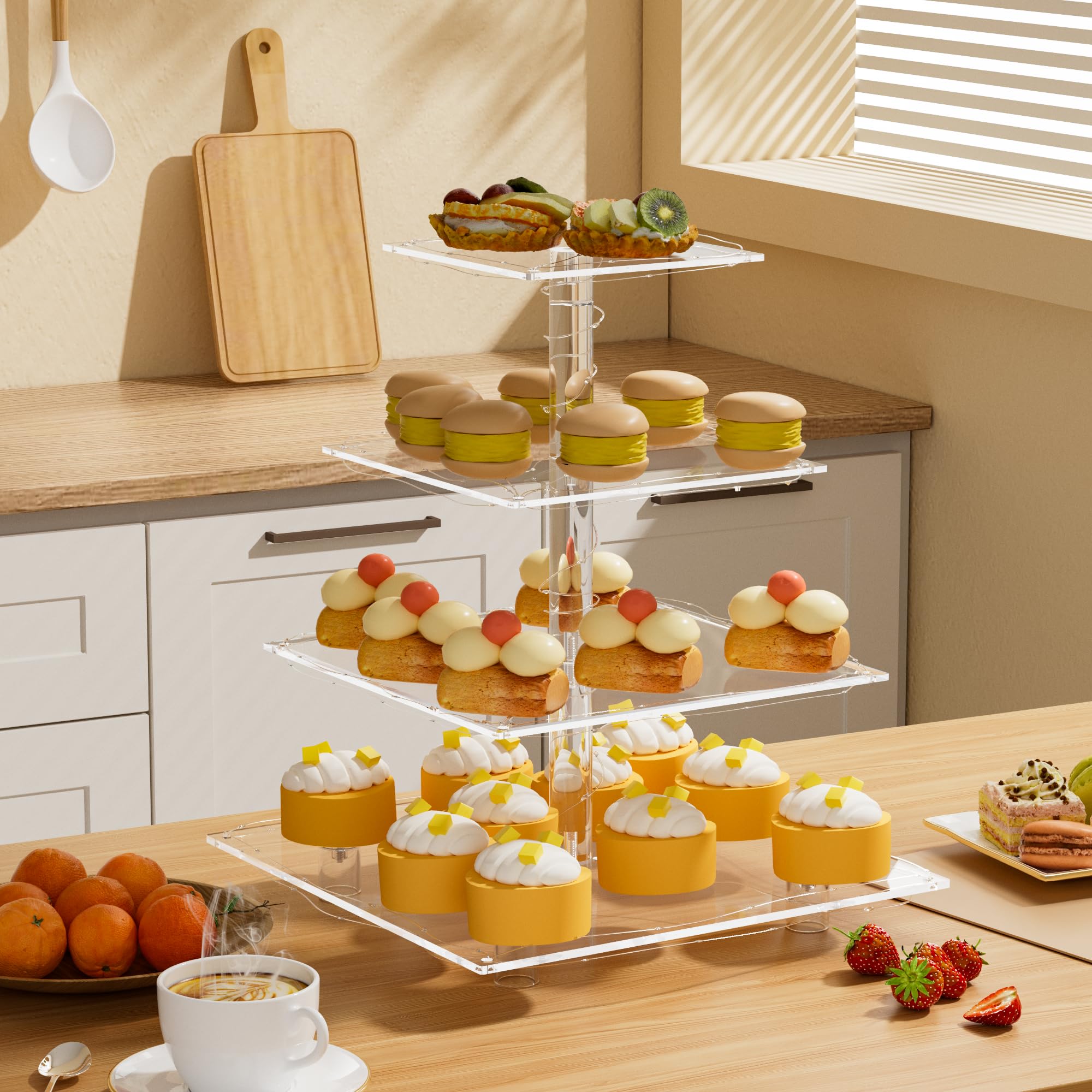 4 Tier Cupcake Stand
