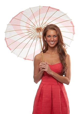 Hypnotizing Hype Bamboo Paper Parasol