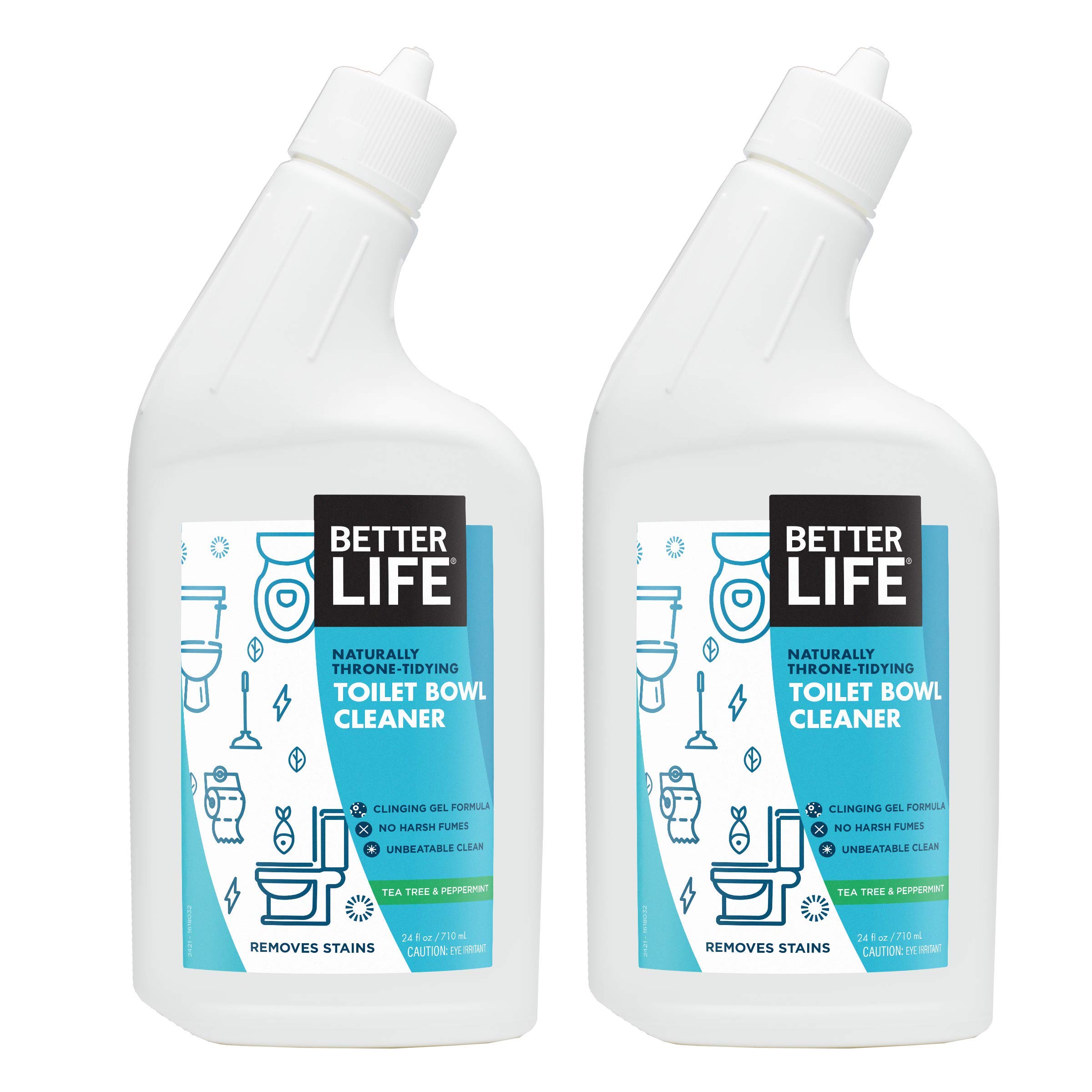 Better Life Natural Toilet Bowl Cleaner, 24 Ounce (Pack of