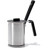 OXO Good Grips Grilling Tools, Basting Pot and Brush, Black