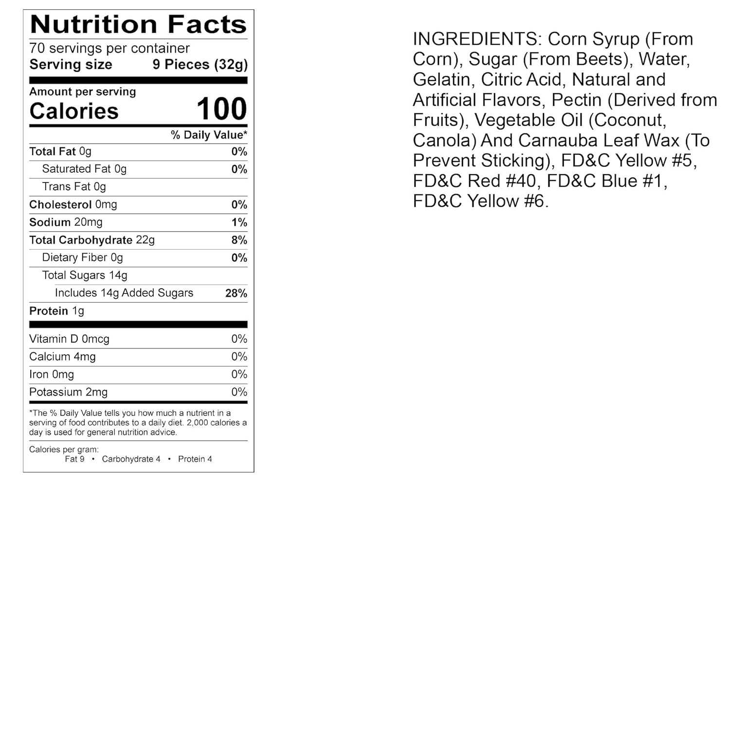 Albanese World's Best 12 Flavor Gummi Bears, 5 Pound Bag : Grocery & Gourmet Food