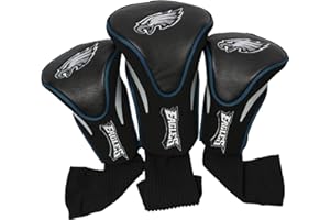 Team Golf NFL Numbered 1, 3, & X, Fits Oversized Drivers, Utility, Rescue & Fairway Clubs, Velour Lined for Extra Club Protection