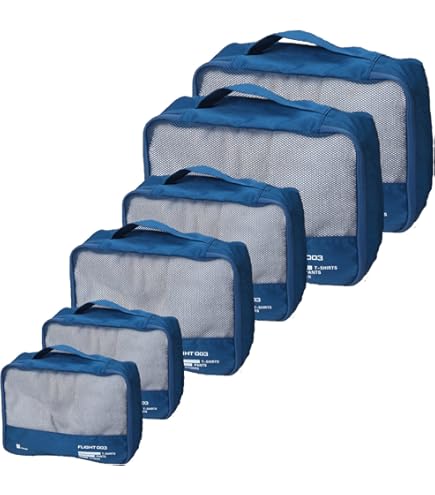 DIJ 11 Pcs Packing Cubes For Suitcase - Large Ultifunction Luggage