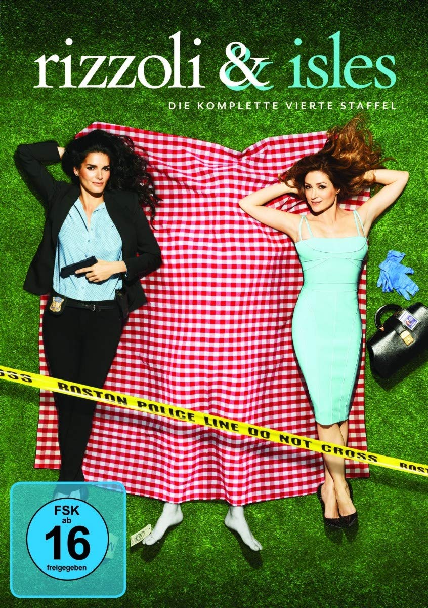 Rizzoli & Isles - Die komplette vierte Staffel 4 DVDs ...