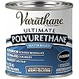 Varathane 200161H Water-Based Ultimate Polyurethane, Half Pint, Semi-Gloss