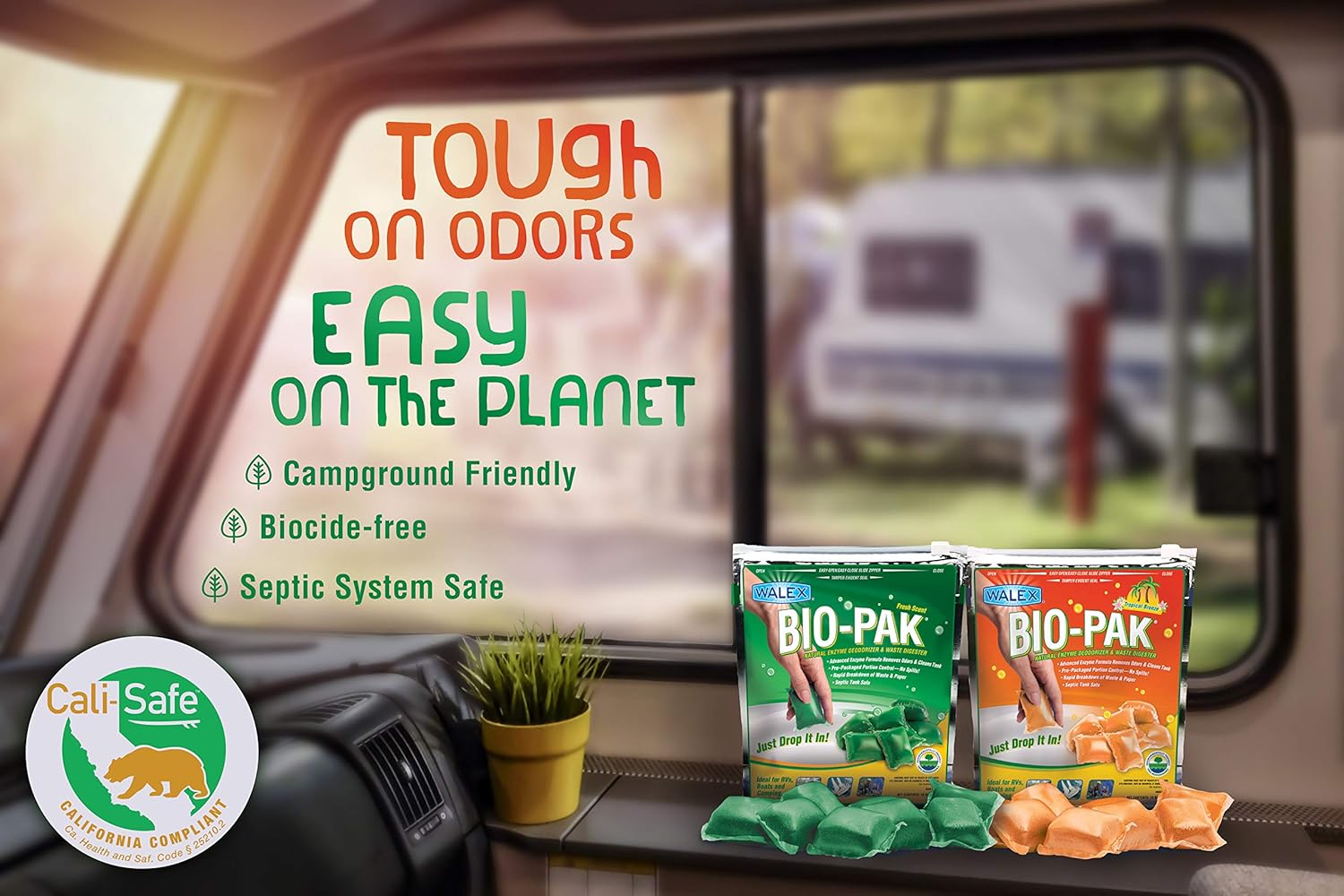 Walex TOI-11530 Bio-Pak Holding Tank Deodorizer - Pack of 10: Automotive
