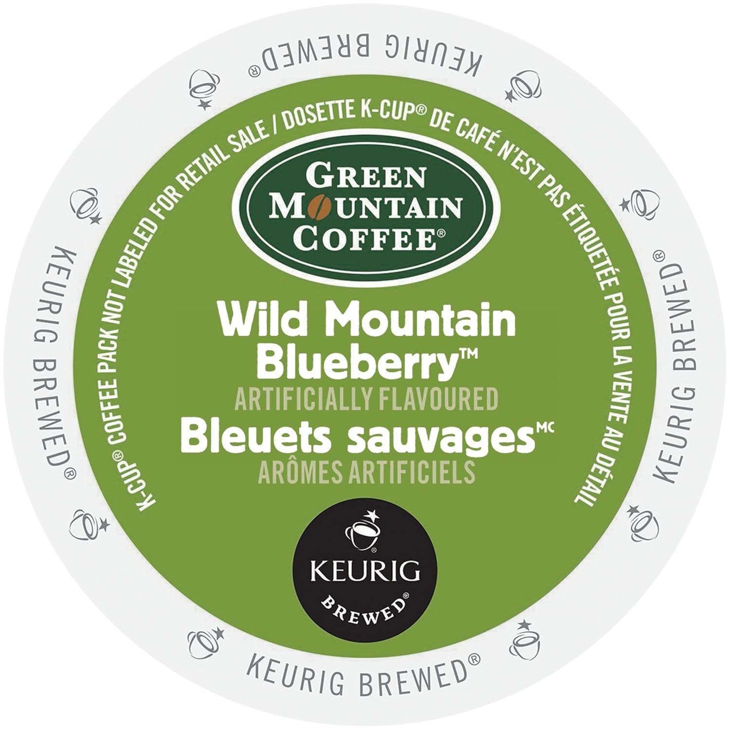 Green Mountain Coffee - Wild Mountain Blueberry 24 Count K-Cups - (Pack of 4)