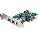 StarTech.com 3 Port 2b 1a Low Profile 1394 PCI Express FireWire Card Adapter PEX1394B3LP