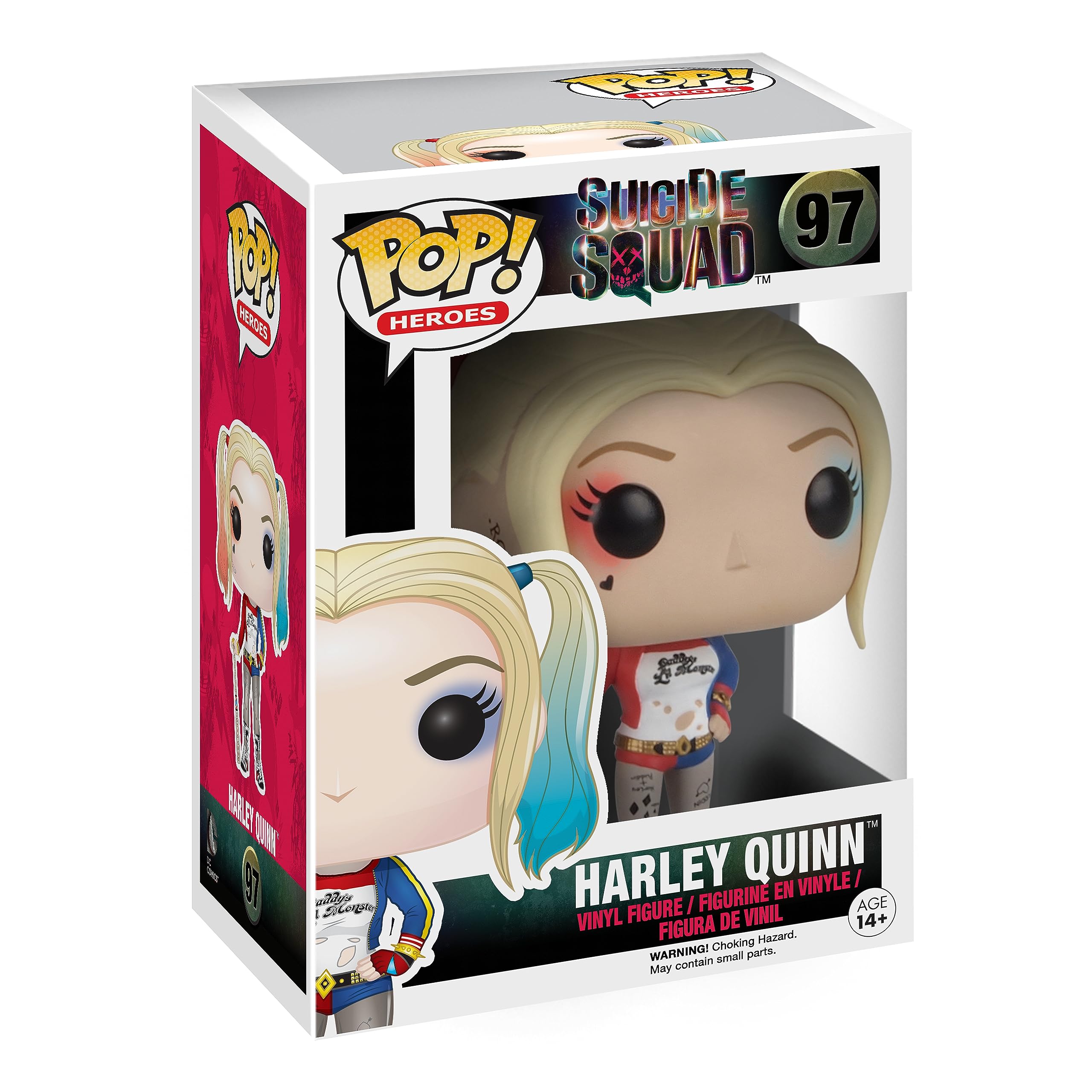 Funko POP Movies: Figura de acción del Escuadrón Suicida, Harley Quinn