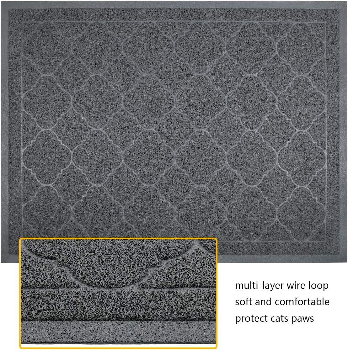 xl cat litter mat