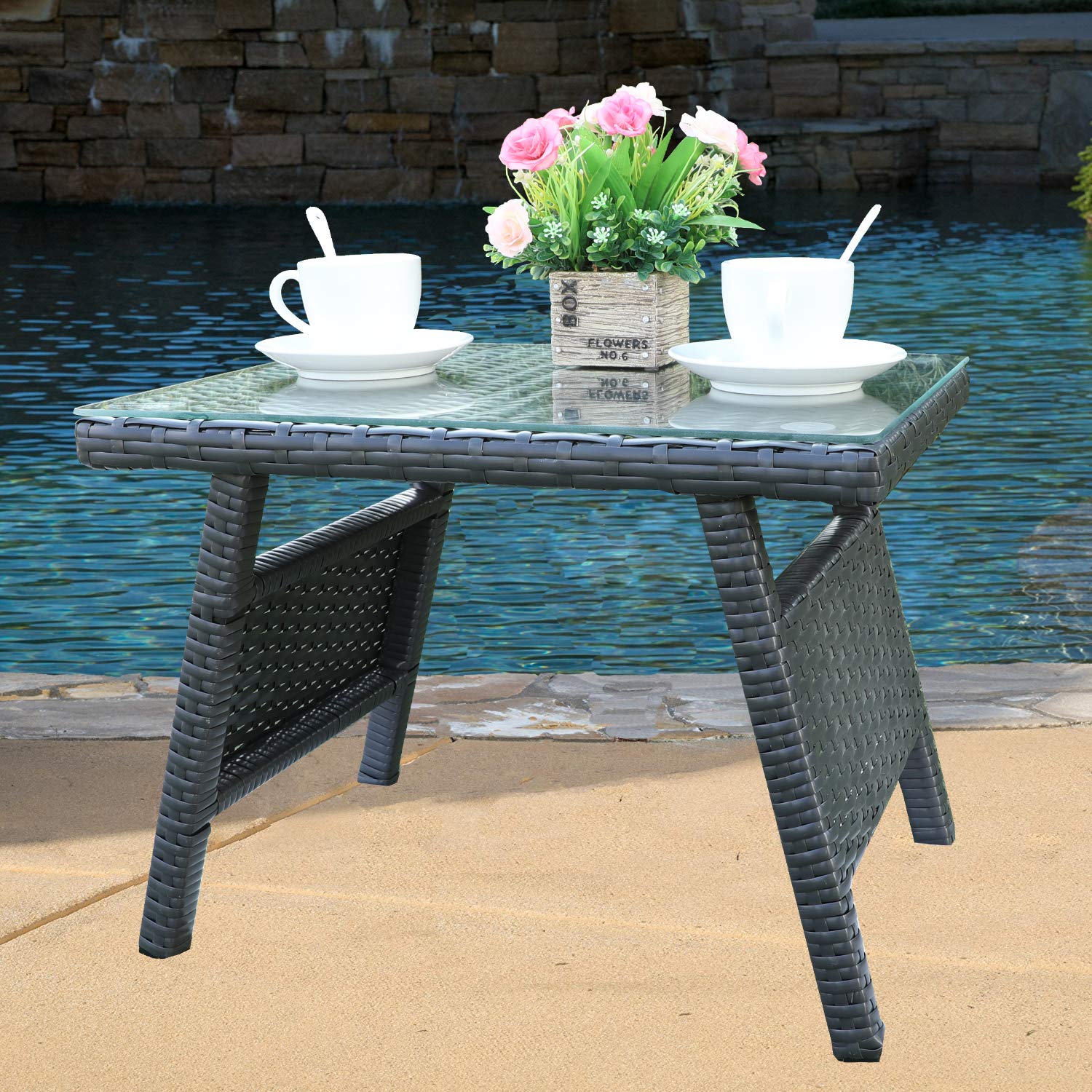 Best All Weather Wicker Coffee Table
