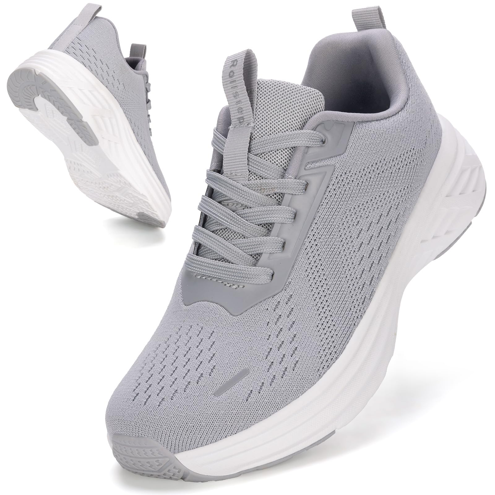 thumbnail image 2 of JACKSHIBO Men's Wide Toe Box Sneakers – Arch Support, Breathable, Wide Width Running Shoes (Size 8-13) 2 of 6