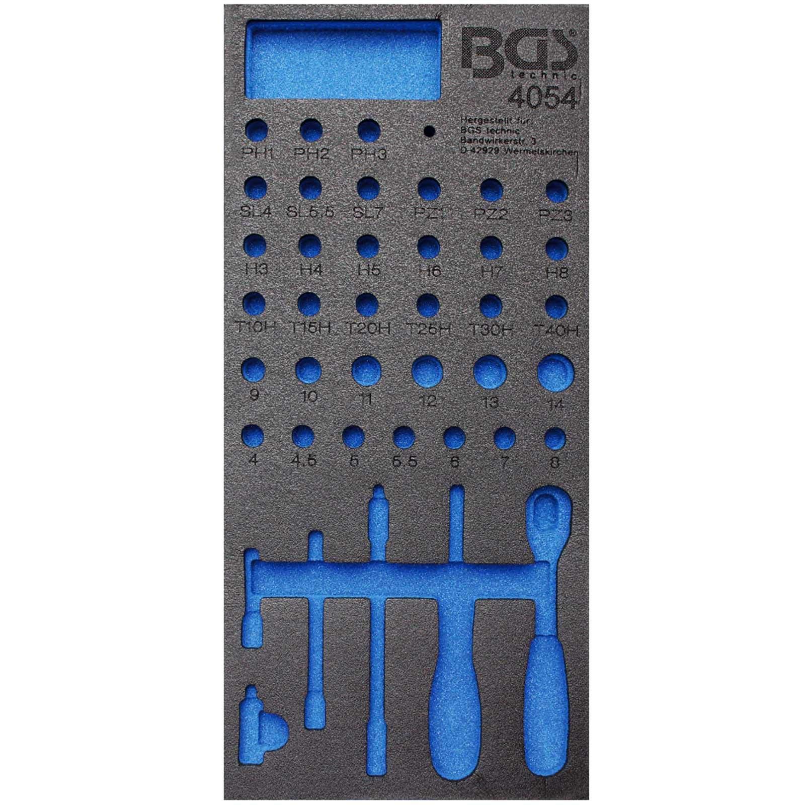 BGS 4054-1 | Tool Tray 1/3, empty | for BGS 4054