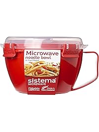Sistema Microwave Collection Noodle Bowl, 31.7 oz./0.9 L, Red (1109ZS)