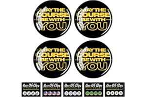 GENERIC Race Bib Holder for Runners | Racing Bib Clips for Running | Marathon Runner Must Haves Reusable Lock Fasteners for Secure Running, Triathlon, Cycling - Marathon Gifts for Women Men (Course)