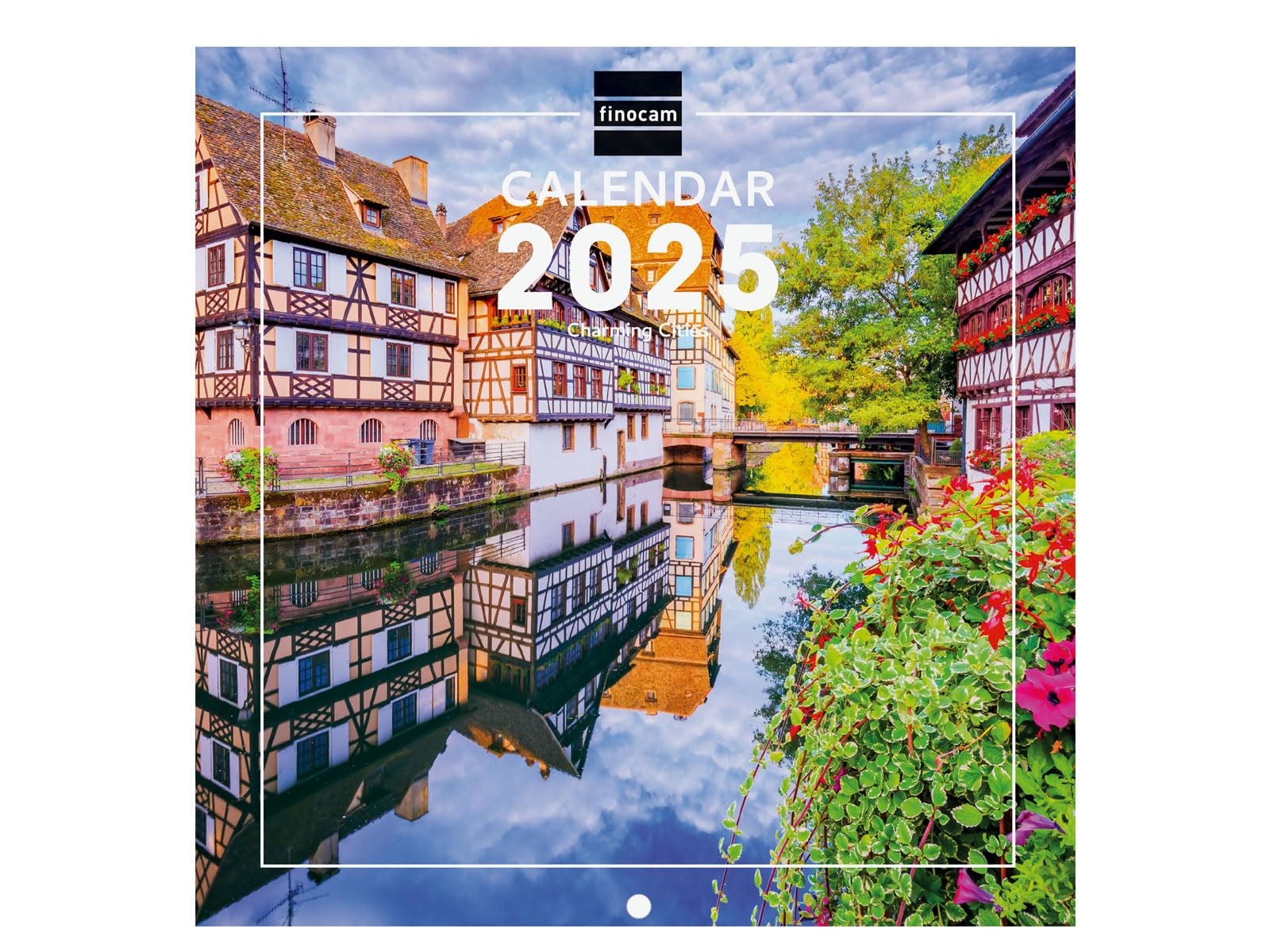 Finocam – International 2025 Wall Photo Calendar Month View January 2025 – December 2025 (12 Months) Charming International