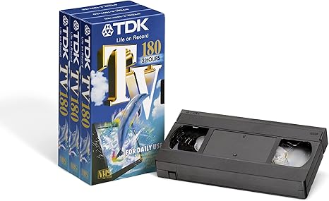 TDK TV 180 - Cinta VHS: Amazon.es: Electrónica