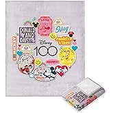 Northwest Disney 100 Silk Touch Throw Blanket, 50" x 60", Positive Vibes