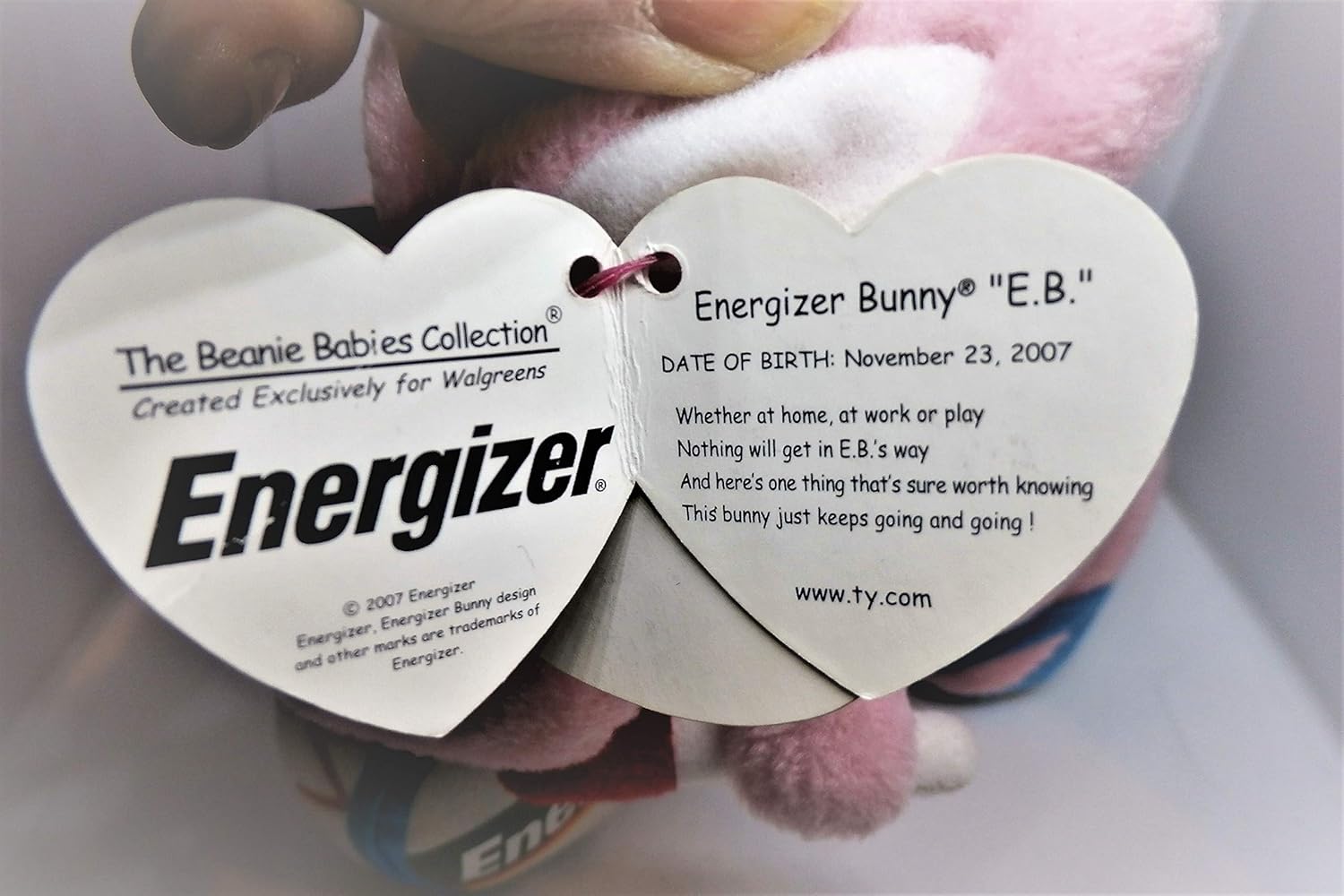 energizer bunny beanie baby