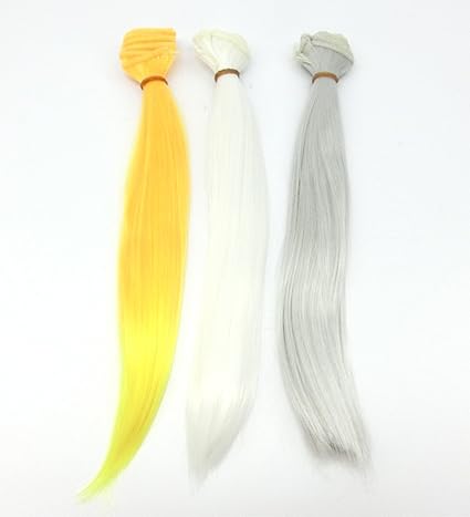 Amazon セオヴェル Theovel ドール フィギュア 人形 用 ヘアー ウィッグ ロング T0365 グレー ドレス アクセサリー おもちゃ