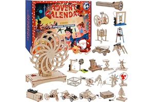 GIAKAN Advent Calendar 2024 Kids Boys - Christmas Advent Calendar Science STEM Kit for Kids - 24 Days of Christmas Countdown Toys Xmas Surprise Gift Christmas Party Favors Kids Teens